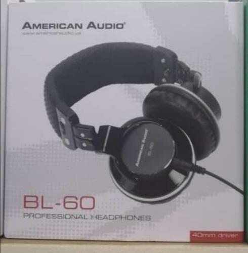 Audífonos. American Audio Bl-60Djs Minitecas Discotecas