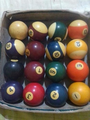 Bolas De Pool O Billar Usadas