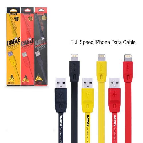 Cable Usb Remax iPhone 5/6/7, Tienda Fisicca