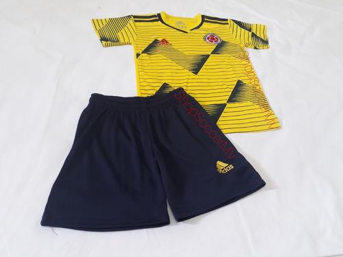 Camisa Fútbol Uniforme Colombia Alemania España Madrid