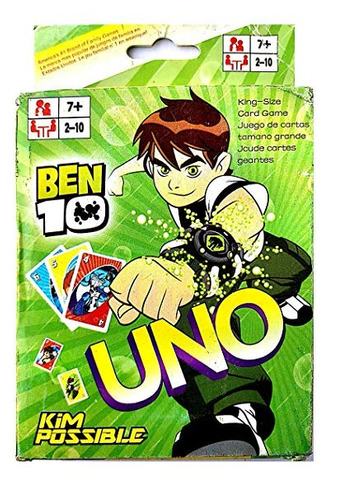 Cartas Uno De Ben 10 Juego De Mesa Divertido Niños Regalo