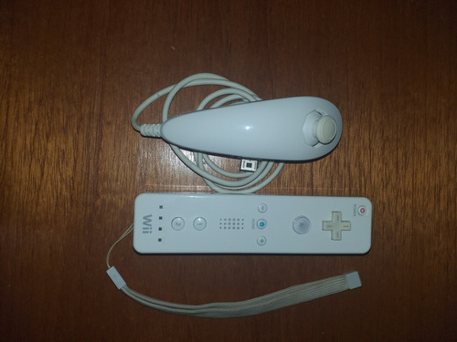 Control Wii Remote + Nunchuk Originales Como Nuevos
