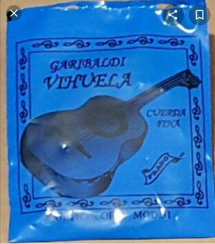 Cuerdas Para Vihuela (Set) Garibaldi