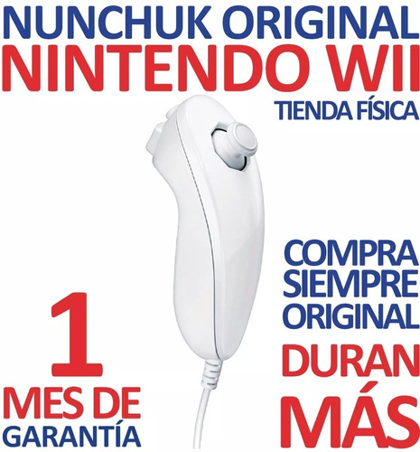 Excelente Control Nunchuk Original Nintendo Wii