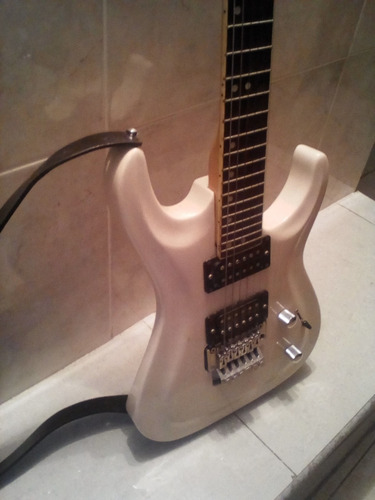 Guitarra Electrica Blanca Marca D'andre Leer Descripcion