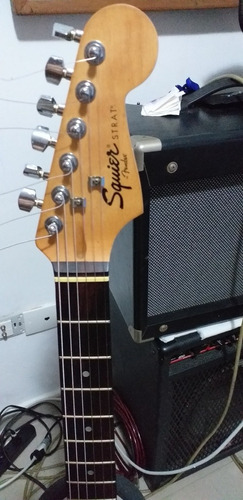 Guitarra Squier By Fender Stratocaster Como Nueva