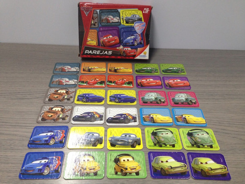 Juego De Mesa Parejas Disney Pixar Cars 2