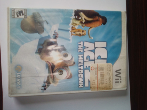 Juego De Wii Ice Age 2 The Meltdown Original