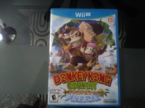 Juego Original Wii U Usado Donkey Kong Country Tropic Freeze