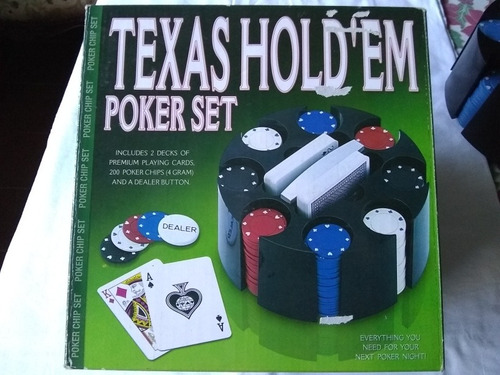 Juego Set De Poker Texas Hold 'em