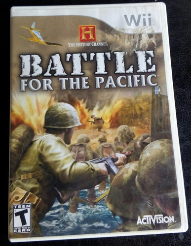 Juego Wii Battle For The Pacific Original. Extrairdinario