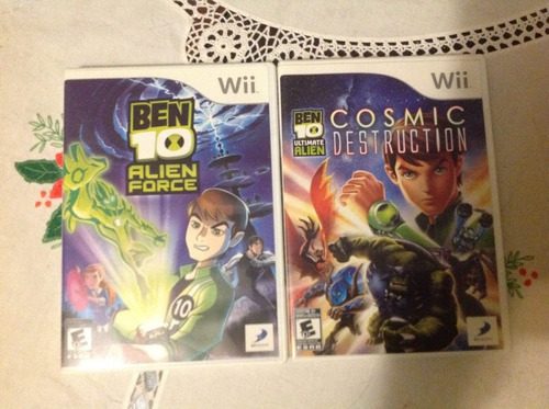 Juego Wii Ben10 Alíen Force Y Cosmic