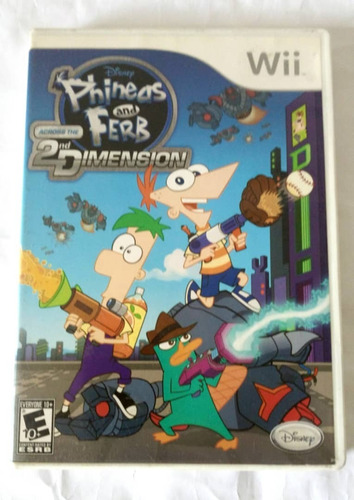 Juego Wii Phineas And Ferb Across The 2nd Dimension