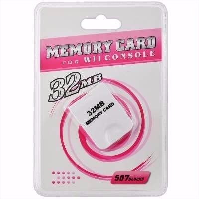 Memory Card Wii 32mb Memoria Game Cube Selladas Nuevas