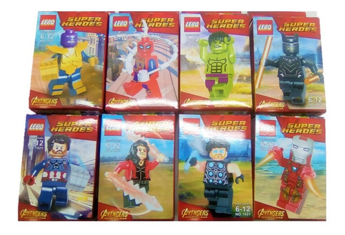 Mini Lego Marvel Avengers X 2 Unid Oferta