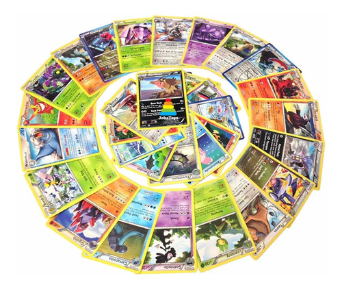 Pokemon Paquete De 100 Cartas De Todas Las Temporadas