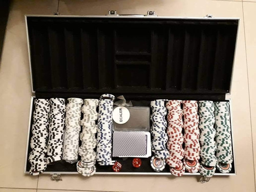 Poker Maleta De 500 Piezas