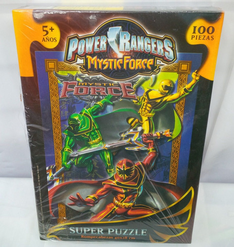 Power Rangers Rompecabeza 100 Piezas Jetix-faventoys.