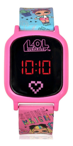 Reloj De Niñas Lol Con Luces Led