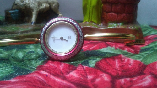 Reloj Gucci -l Original De Acero Con Baño De Oro