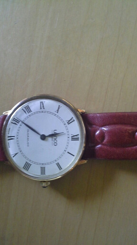 Reloj Lanco De Cuerda Modelo Incabloc Suizo