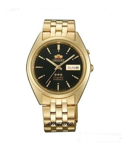 Reloj Orient Automatico 3 Estrellas Dorado Hombre Original