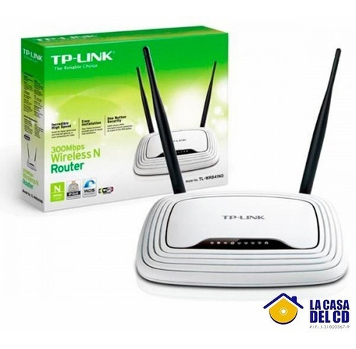 Router Inalámbrico N Modelo Tl-wr841n 300mbps