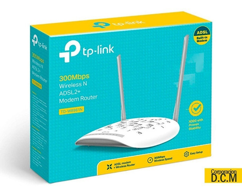 Router Modem Adsl2+ Tp-link Wn Wifi Adsl Telefonia