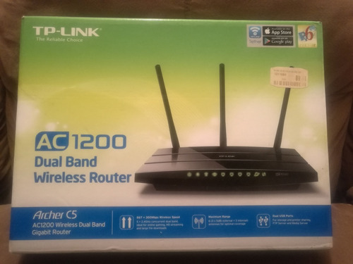 Router Tp-link Archer C5 Ac Gigabit Banda Dual Ipv6