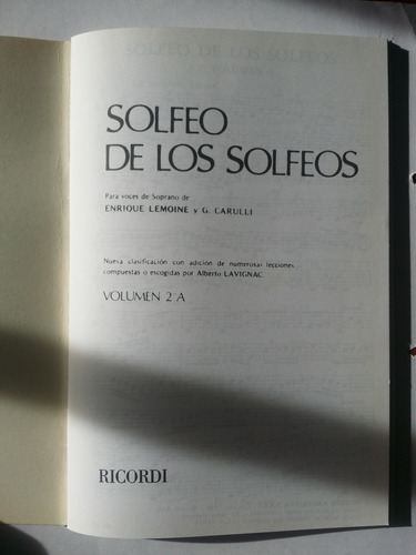 Solfeo De Los Solfeos Vol 2 - Datemusica