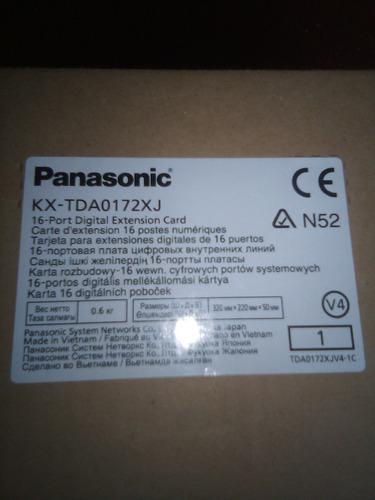 Tarjeta De 16 Extensiones Digitales Panasonic
