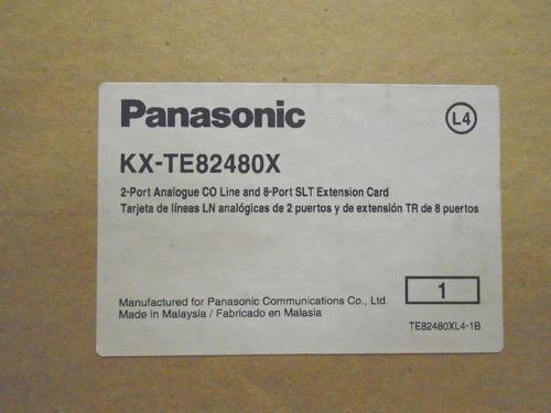 Tarjeta Panasonic Kx-te82480x 2 Lineas Y 8 Extensiones