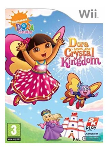 Wii Dora. Cristal Kingdom. 10 Vdes. Impecable