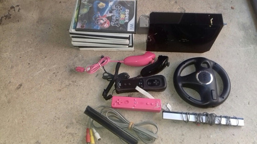 Wii Original Con Sus Conexiones