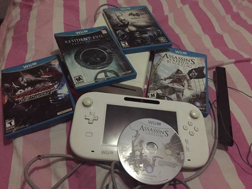 Wii U Más 5 Juegos Originales