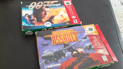 007 World Y Assault Juegos De Nintendo 64 Completos