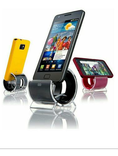 Cargador Base Celular, Con Adaptador Y Cable Micro Usb.