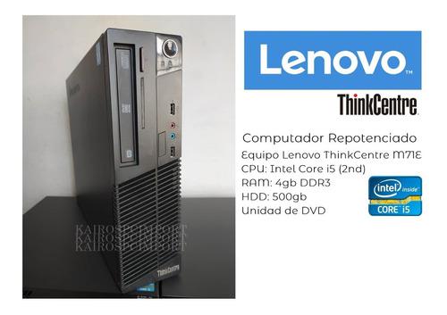 Computadora Cpu Lenovo I5 4gb 500hdd Repotenciado