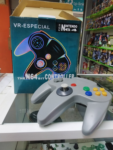 Control Nintendo 64 Gris Nuevo Somos Tienda Fisica