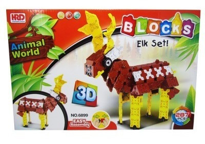 Juego De Armar Construccion 3d Animal Dinosaurio World Lego