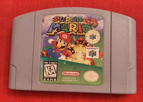 Juego De Mario Nintendo 64