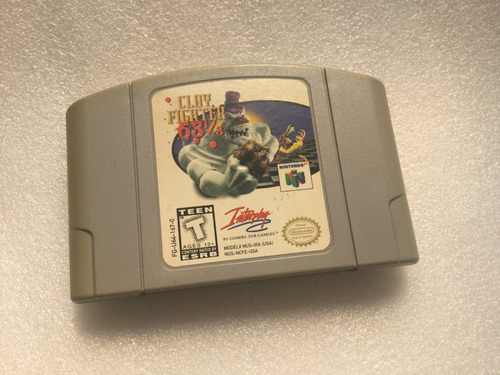Juego Nintendo 64 - Clay Figther 