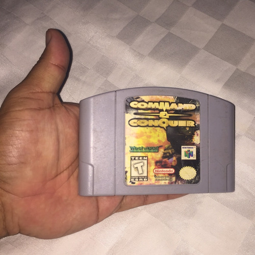 Juegos Nintendo 64 Command And Conquer Retro Coleccion Raro