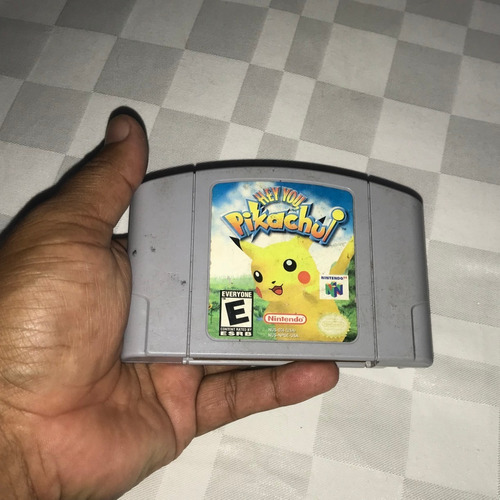 Juegos Nintendo 64 Hey You Pikachu Coleccion Vintage Retro
