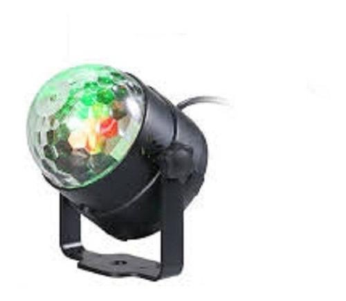 Luz Led Rgb Giratorio Con Control Remoto Multi Efectos Disco