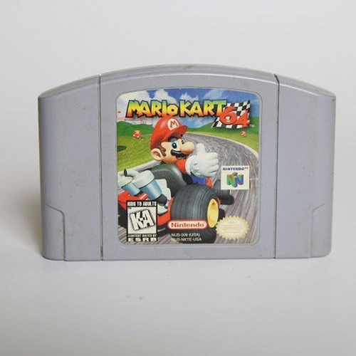 Mario Kart Nintendo 64 Usado Perfectamente Funcional 25v