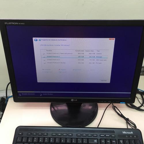 Monitor Lcd Marca LG Modelo 19 Pulgadas Clase A Ref:60v