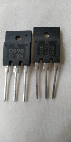 Pack De 2 Transistores De Amplificador De Audio;d998,d778