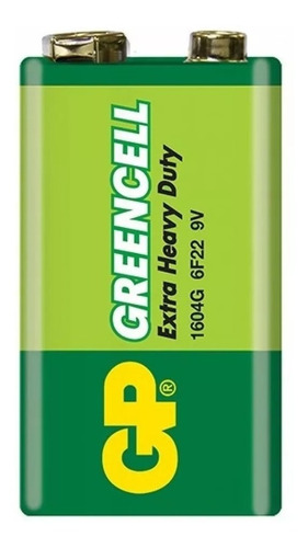 Pila Batería 9v Greencell Gp