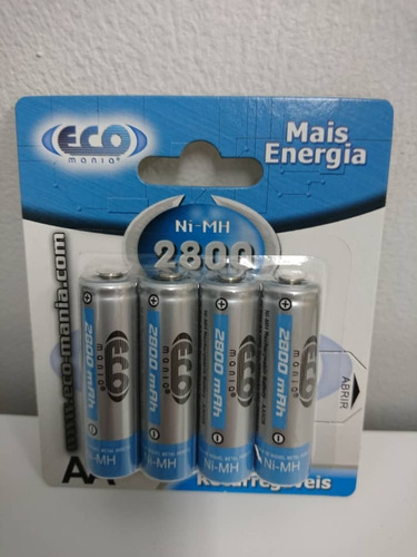 Pilas Recargables Aa  Mah